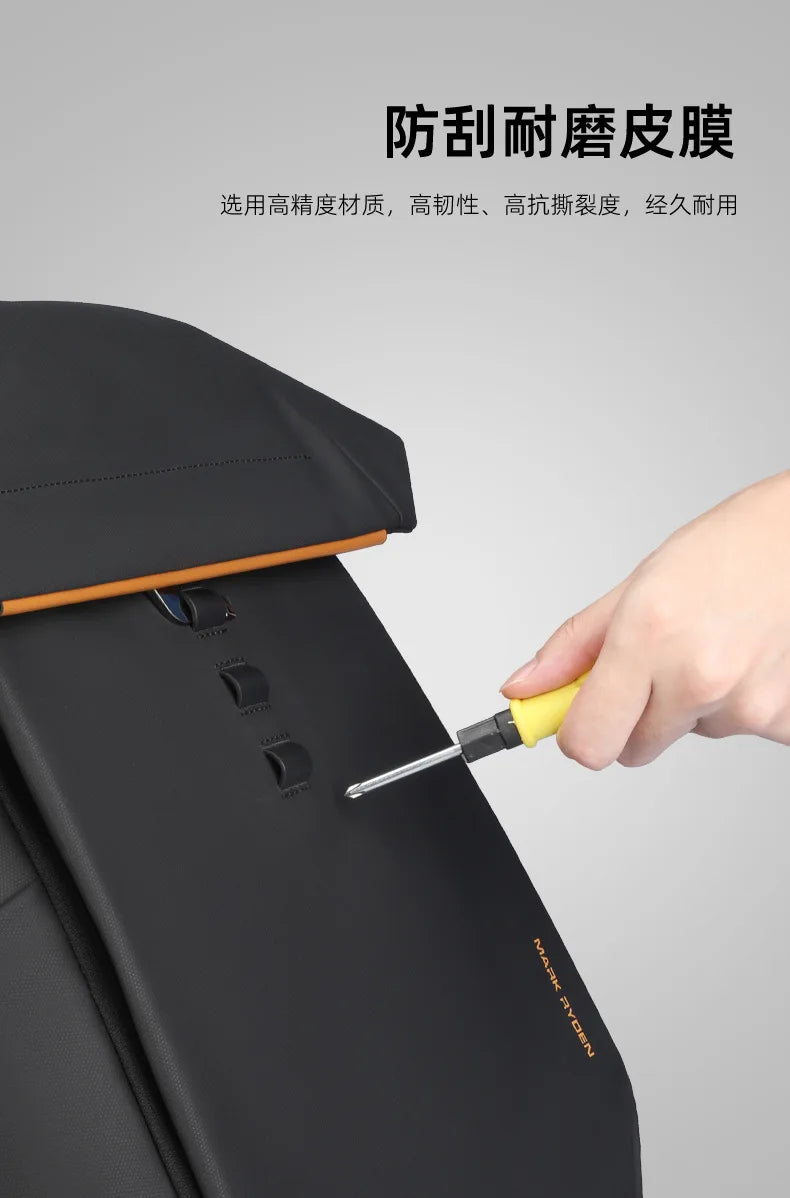 Mochila Mark Ryden para hombre, impermeable, para portátil de 17,3 pulgadas, multifunción, para viajes de negocios, de gran capacidad.