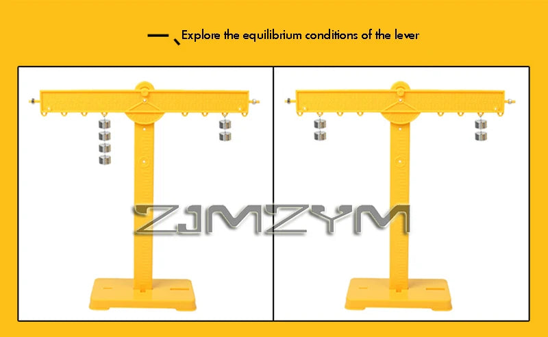 1 juego de mecánica física del movimiento, conjunto experimental, herramienta de enseñanza de demostración científica experimental para la escuela, fuerza de fricción