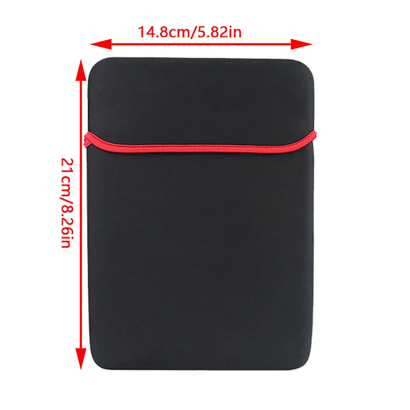 Funda de neopreno para portátil de 7 a 14 pulgadas, funda protectora para portátil, funda acolchada para ordenador.