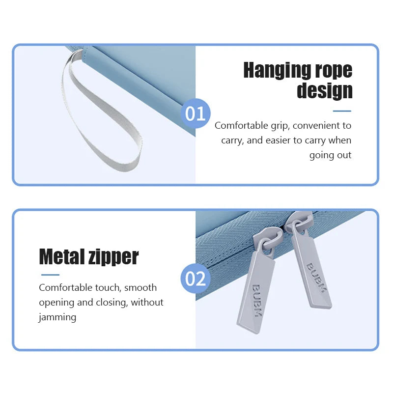 Funda para iPad, bolsa de almacenamiento para tableta, funda portátil de PU suave para tableta, funda impermeable resistente al desgaste para iPad de 10,9 pulgadas