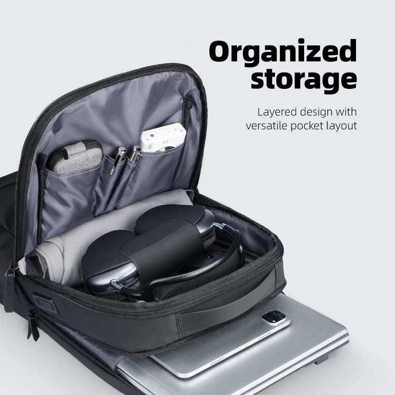 MARK RYDEN Mochila impermeable para ordenador portátil para hombre