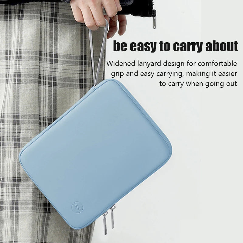 Funda para iPad, bolsa de almacenamiento para tableta, funda portátil de PU suave para tableta, funda impermeable resistente al desgaste para iPad de 10,9 pulgadas