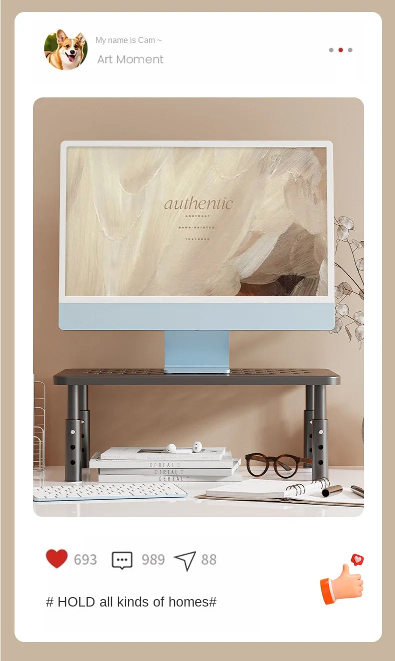 Rack de computadora ajustable 1