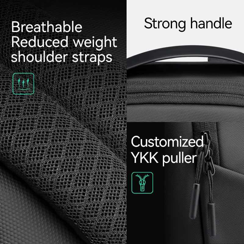 Mochilas ligeras de gran capacidad y alta calidad para viajes de corta distancia para hombre de Mark Ryden 2025.