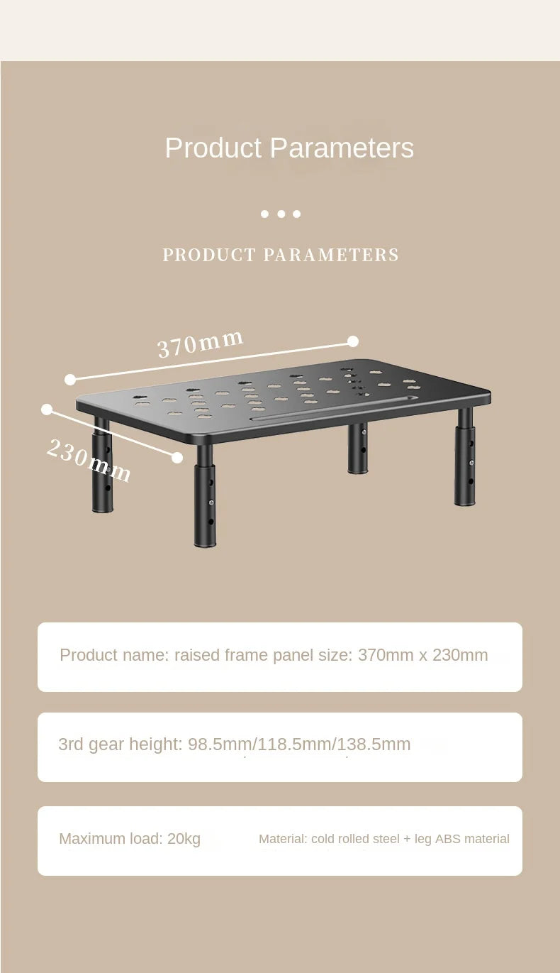 Rack de computadora ajustable 1