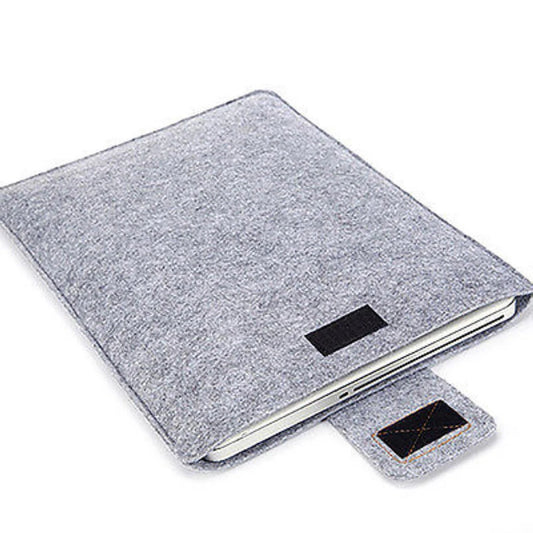 Funda de fieltro delgada para tableta, funda protectora para MacBook Air Pro de 11, 13 y 15 pulgadas, color sólido
