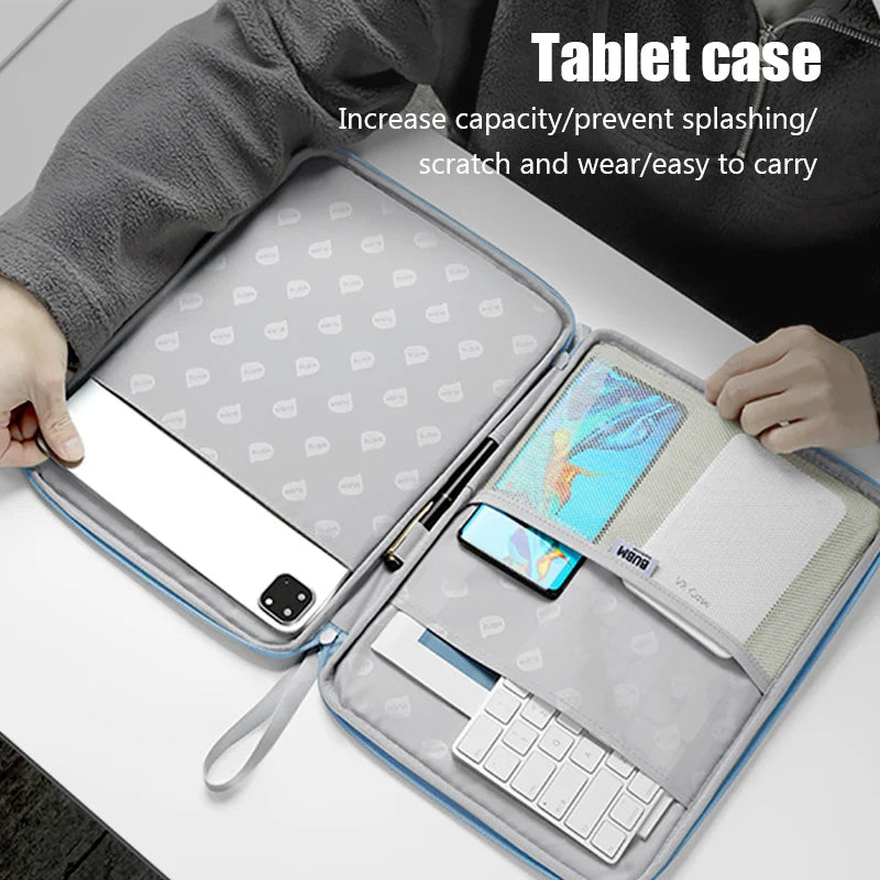 Funda para iPad, bolsa de almacenamiento para tableta, funda portátil de PU suave para tableta, funda impermeable resistente al desgaste para iPad de 10,9 pulgadas