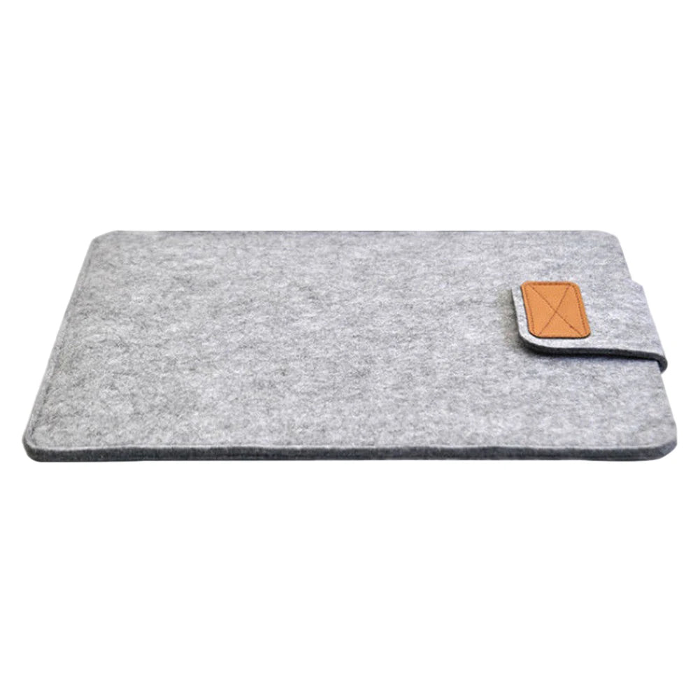 Funda de fieltro delgada para tableta, funda protectora para MacBook Air Pro de 11, 13 y 15 pulgadas, color sólido